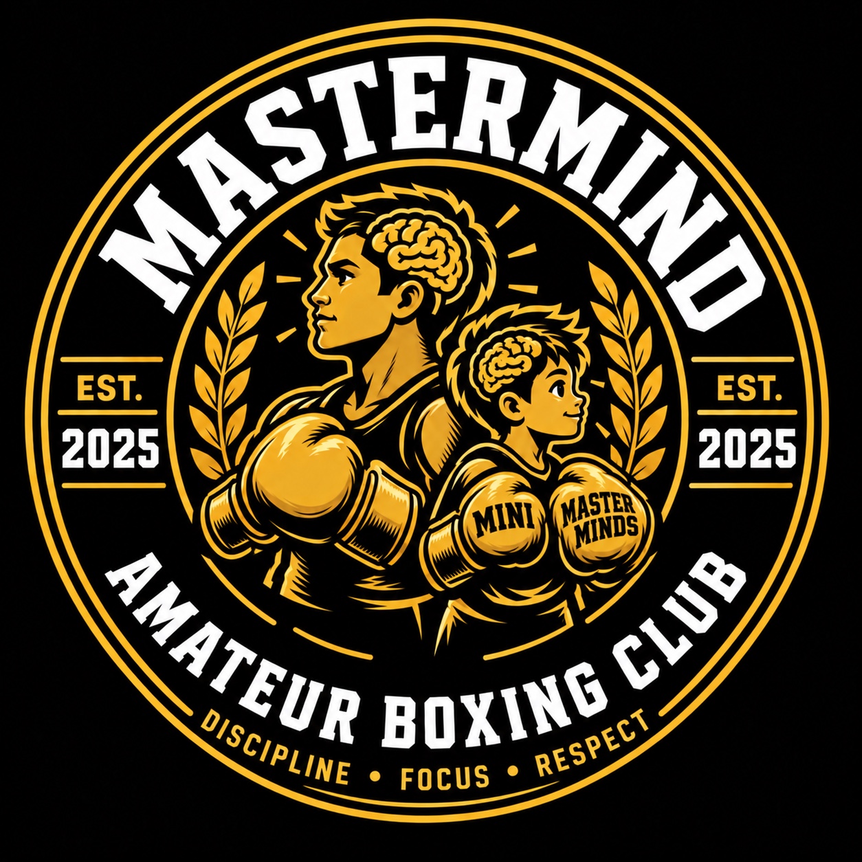 Mastermind Amateur Boxing Club: adult and young boxer, discipline, focus, respect