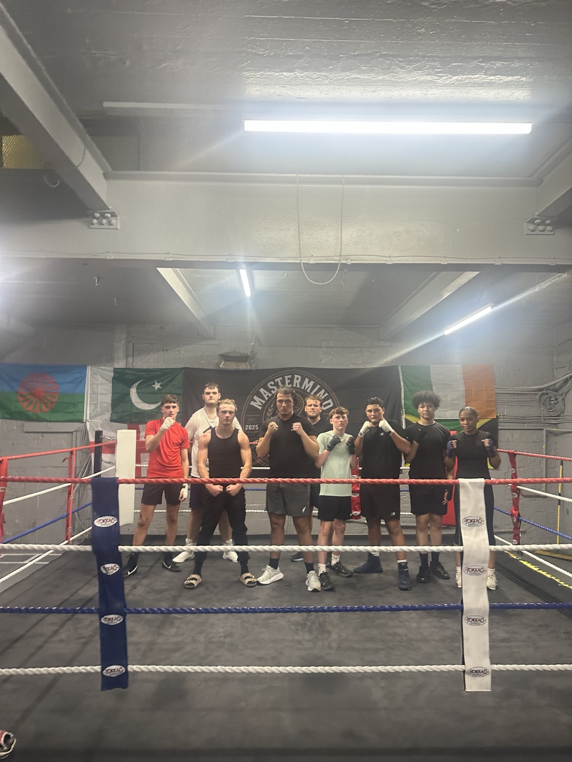 Mastermind ABC team together in the boxing ring